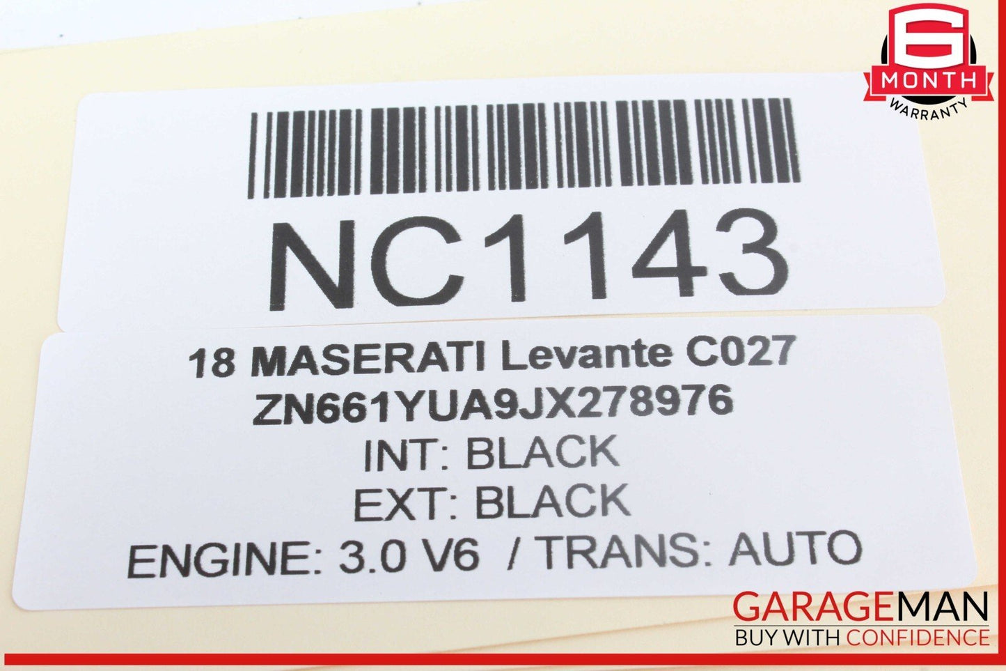17-20 Maserati Levante M161 Front Left Driver Side Exterior Door Handle OEM