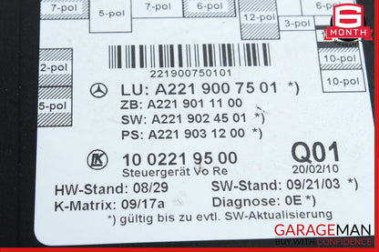 07-13 Mercedes W221 S550 S63 AMG Front Right Door Control Module 2219011100 OEM