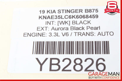 18-23 Kia Stinger Dashboard Left Trim Cover Panel 84760-J5000WK OEM