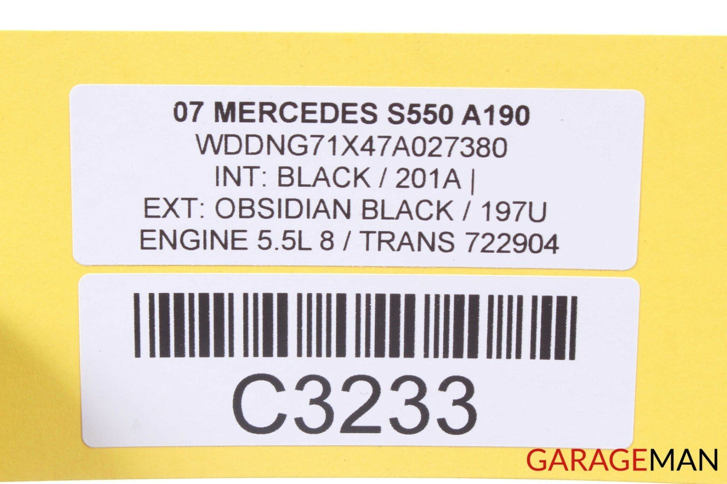 07-13 Mercedes W221 S550 S63 AMG Tire Pressure Monitor Module 2215408045 OEM