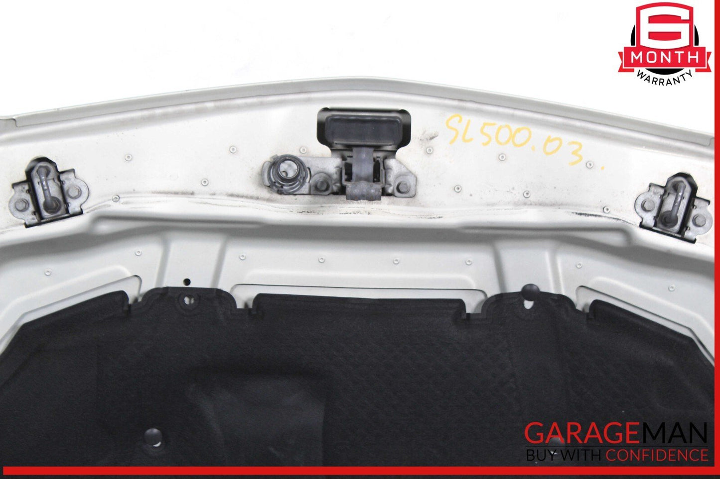 03-08 Mercedes R230 SL550 SL500 Front Hood Bonnet Vent Cover Assembly OEM