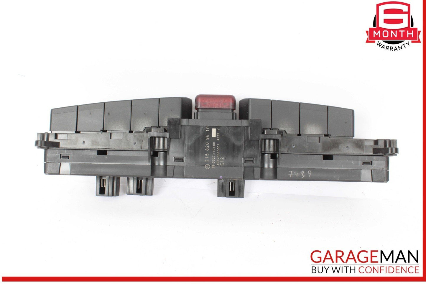 03-06 Mercedes W215 CL500 Center Dashboard Control Switch 2158209610 OEM