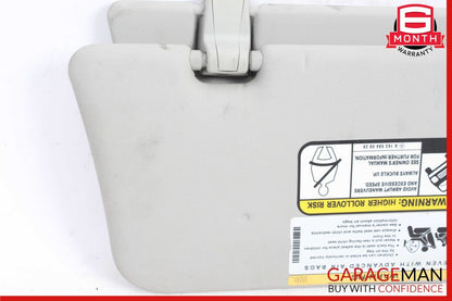 06-12 Mercedes X164 GL450 ML350 Front Left Side Sun Visor Sunvisor Cover Grey