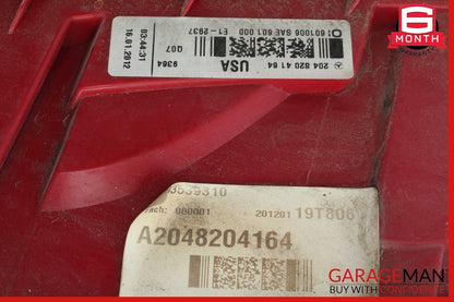 12-14 Mercedes W204 C350 C300 Rear Right Side Taillight Tail Light Lamp OEM