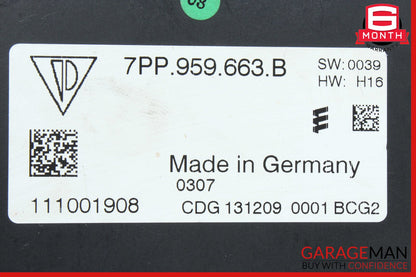 10-16 Porsche Panamera 970 Voltage Stabiliser Converter Control Module Unit OEM