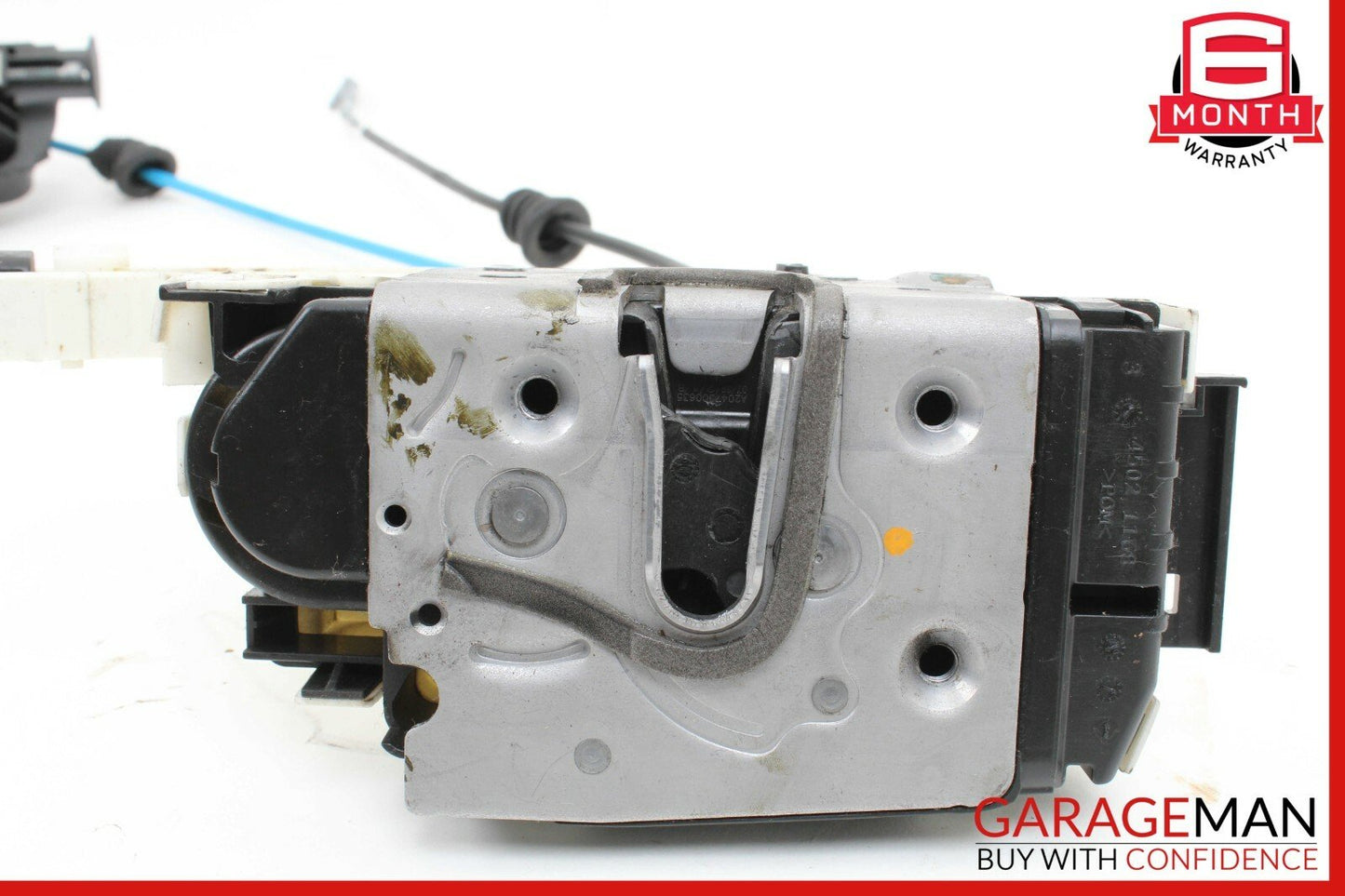 08-11 Mercedes W204 C300 Rear Right Door Lock Latch Actuator w/ Handle Gray
