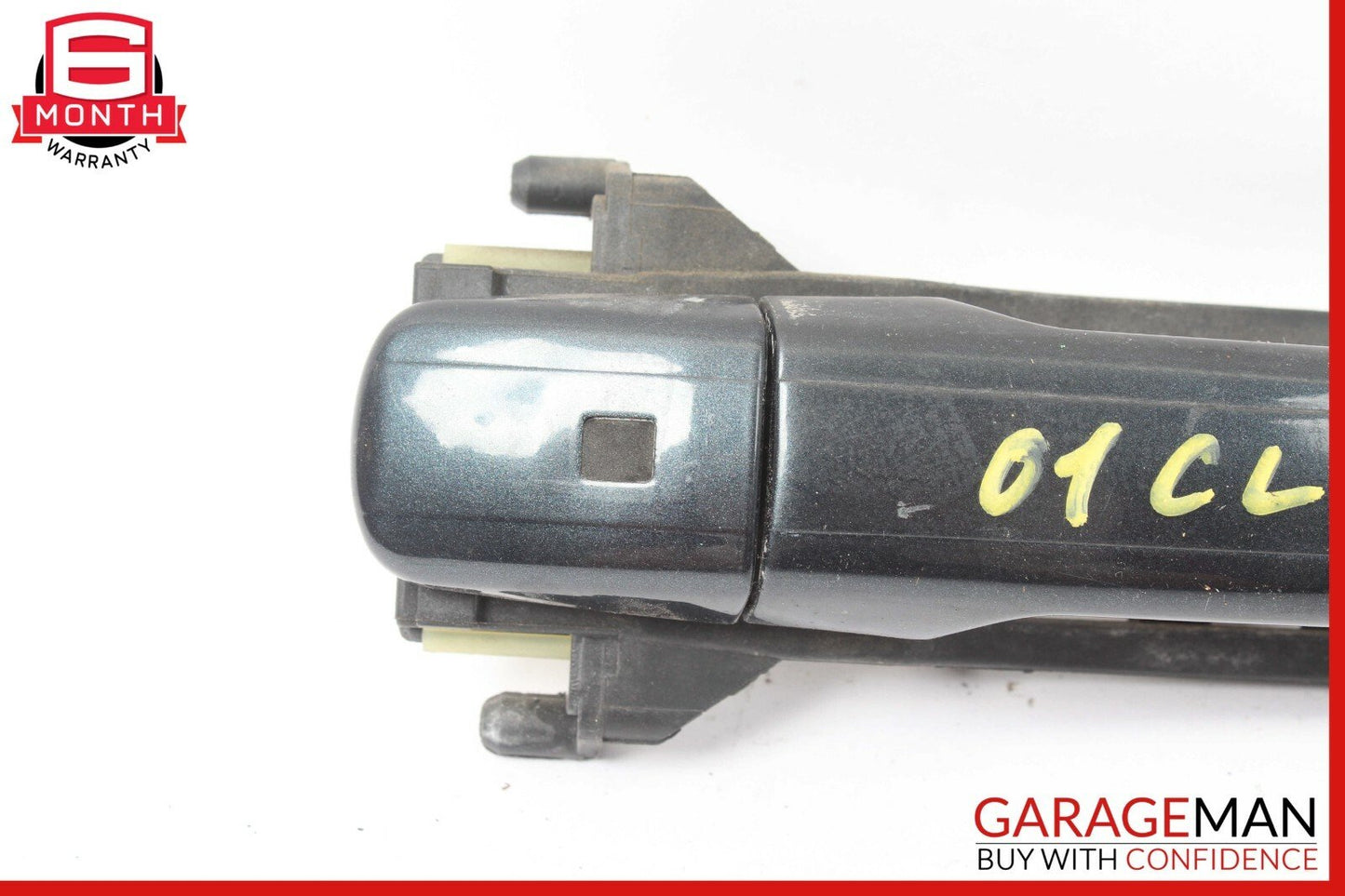 98-03 Mercedes W208 CLK430 Front Right Side Exterior Door Handle Green Black OEM
