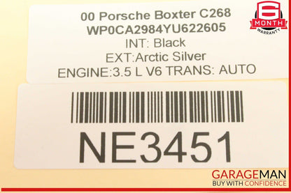 97-08 Porsche Boxster 986 Power Steering Pump Assembly 99631402004 OEM