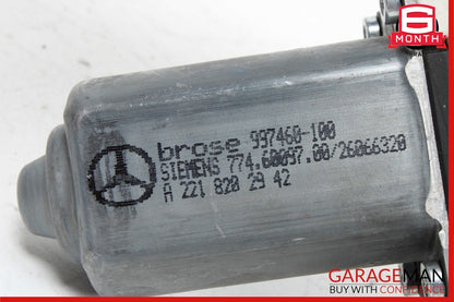 07-13 Mercedes W221 S550 S600 Window Regulator Motor Rear Left Driver Side OEM