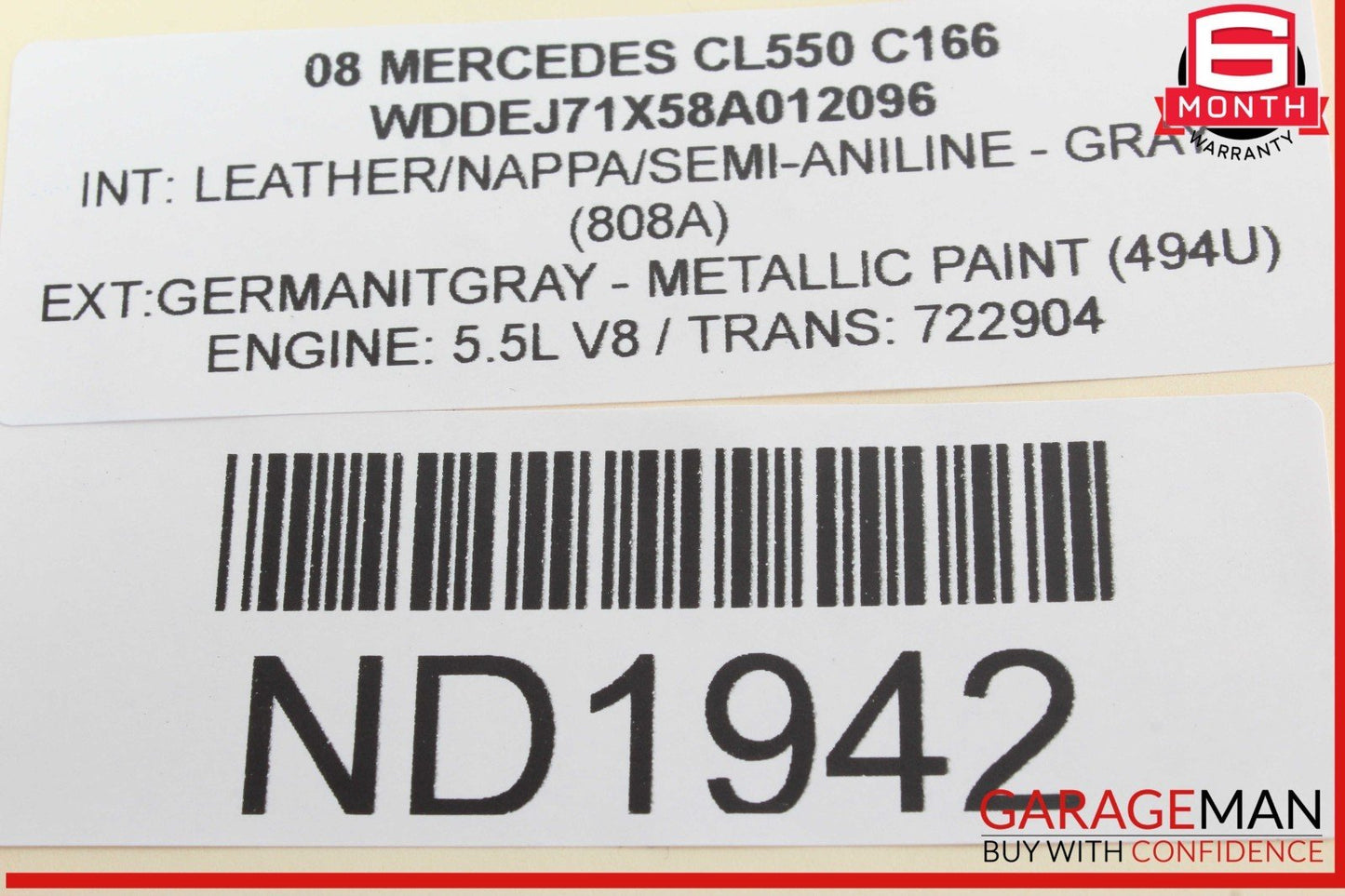 07-13 Mercedes W216 CL550 S550 Bluetooth Communication Controller Module OEM