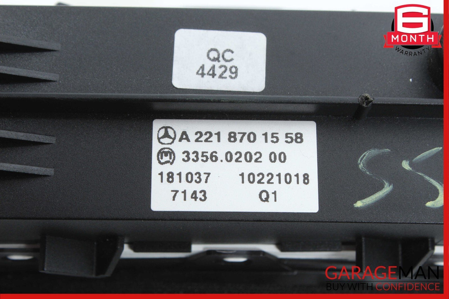 07-14 Mercedes W221 S550 CL550 Dashboard Dash Control Switch Panel OEM