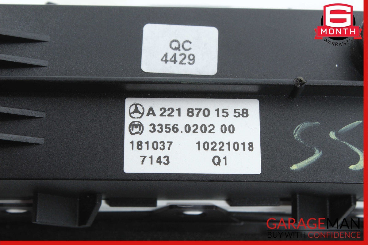 07-14 Mercedes W221 S550 CL550 Dashboard Dash Control Switch Panel OEM