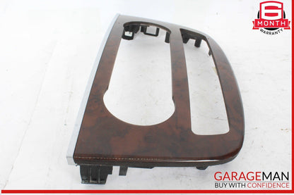 06-13 Mercedes W251 R350 R320 Heater Climate Control Module Trim Wood OEM