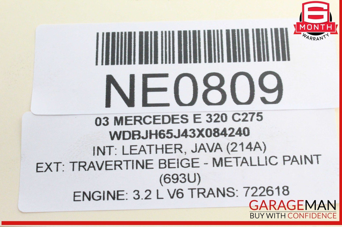 98-02 Mercedes W210 E320 Rear Right or Left Upper Control Camber Strut Arm OEM