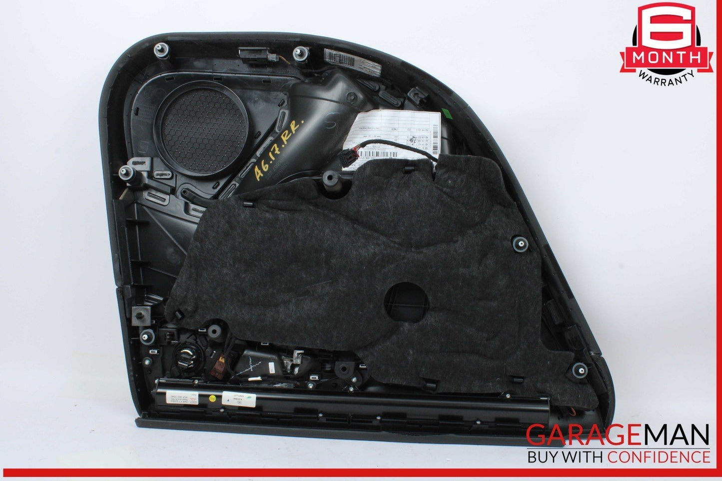 12-18 Audi A6 S6 Rear Right Passenger Side Interior Door Panel 4G0867222 OEM