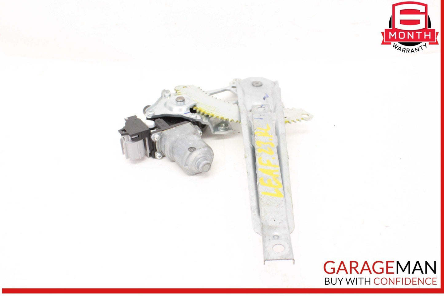 13-24 Nissan Leaf Rear Left Driver Side Window Regulator w/ Motor OEM