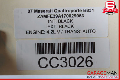 06-11 Mercedes W219 CLS550 CLS500 Rear Right Side Interior Door Panel Black OEM