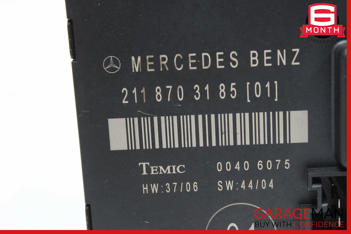 03-09 Mercedes W211 E550 E63 AMG Rear Left Driver Door Control Module OEM