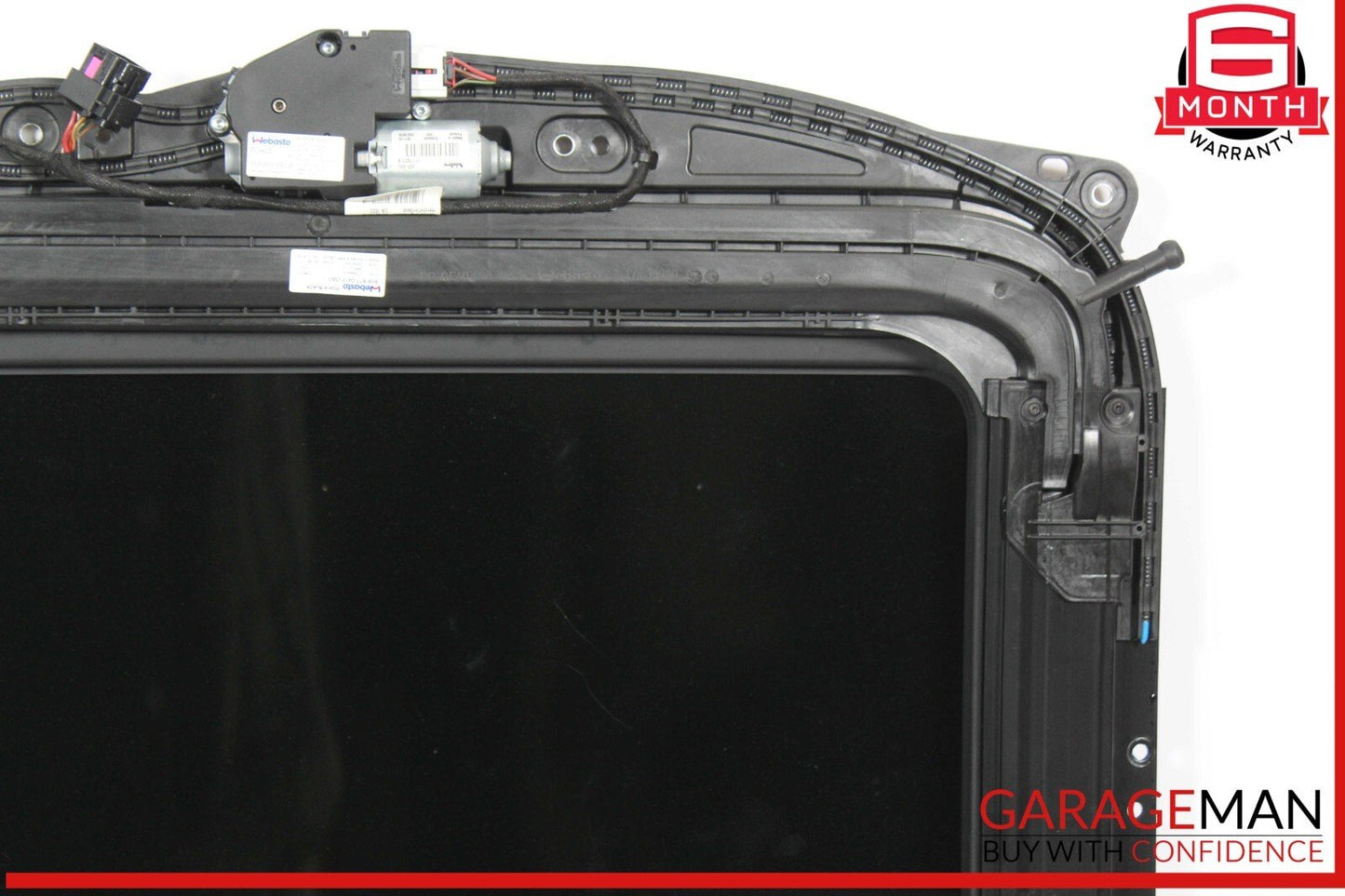 15-24 Porsche Macan 95B Panoramic Roof Glass Frame Black OEM