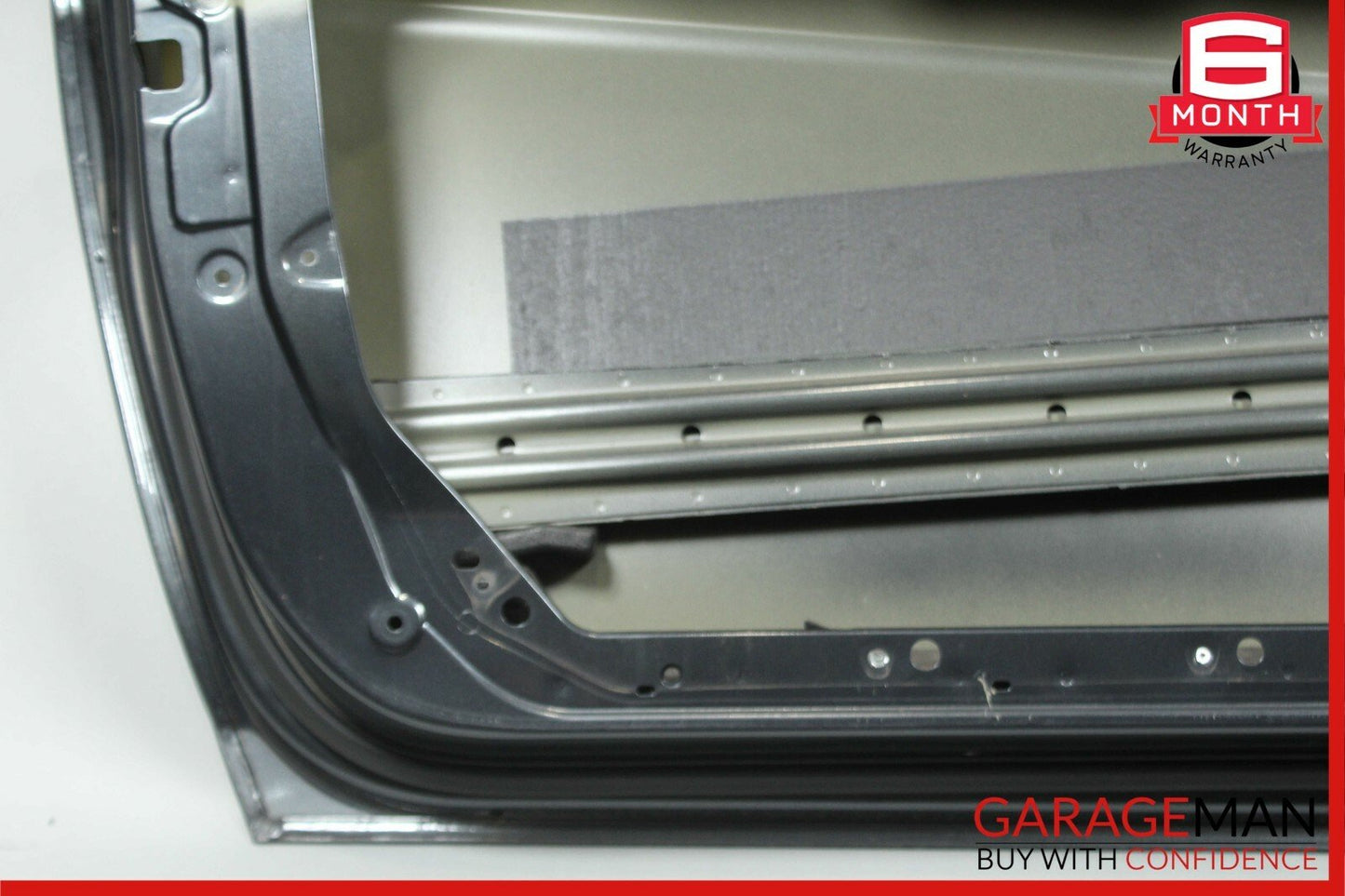 12-14 Mercedes W204 C250 C350 Coupe Front Left Exterior Door Shell Frame Gray