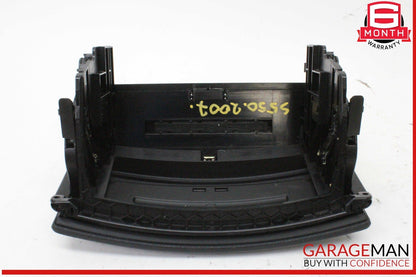 07-13 Mercedes W221 S550 Center Console CD Player Cover Trim Panel Black OEM