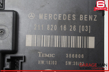 03-09 Mercedes W211 E500 E550 Rear Right Side Door Control Module Unit OEM