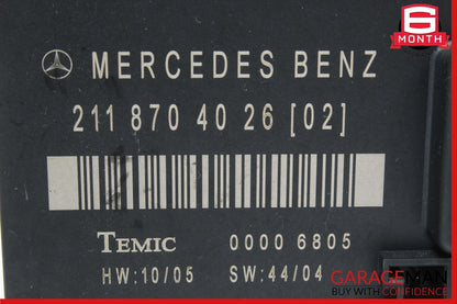 03-09 Mercedes W211 E350 E500 E550 Door Control Module Rear Left Side OEM