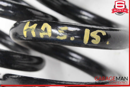 14-17 Maserati Ghibli Rear Right & Left Suspension Coil Spring Absorber Set OEM