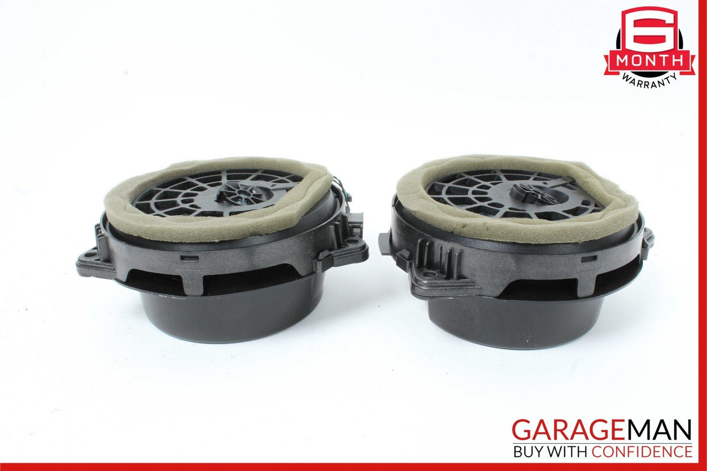03-09 Mercedes W209 CLK350 C350 Rear Door Audio Sound Speaker Set of 2 Pc OEM
