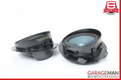 07-09 Mercedes W211 E350 E63 AMG Rear Left & Right Door Audio Sound Speaker Set