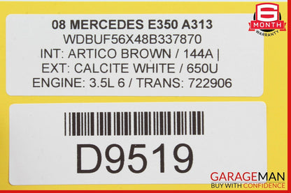 03-09 Mercedes W211 E320 E350 E550 Rear Right Passenger Door Lock Latch Actuator