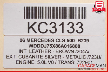 06-12 Mercedes W219 CLS500 GL450 Tire Pressure Sensor Module 0018276001 OEM