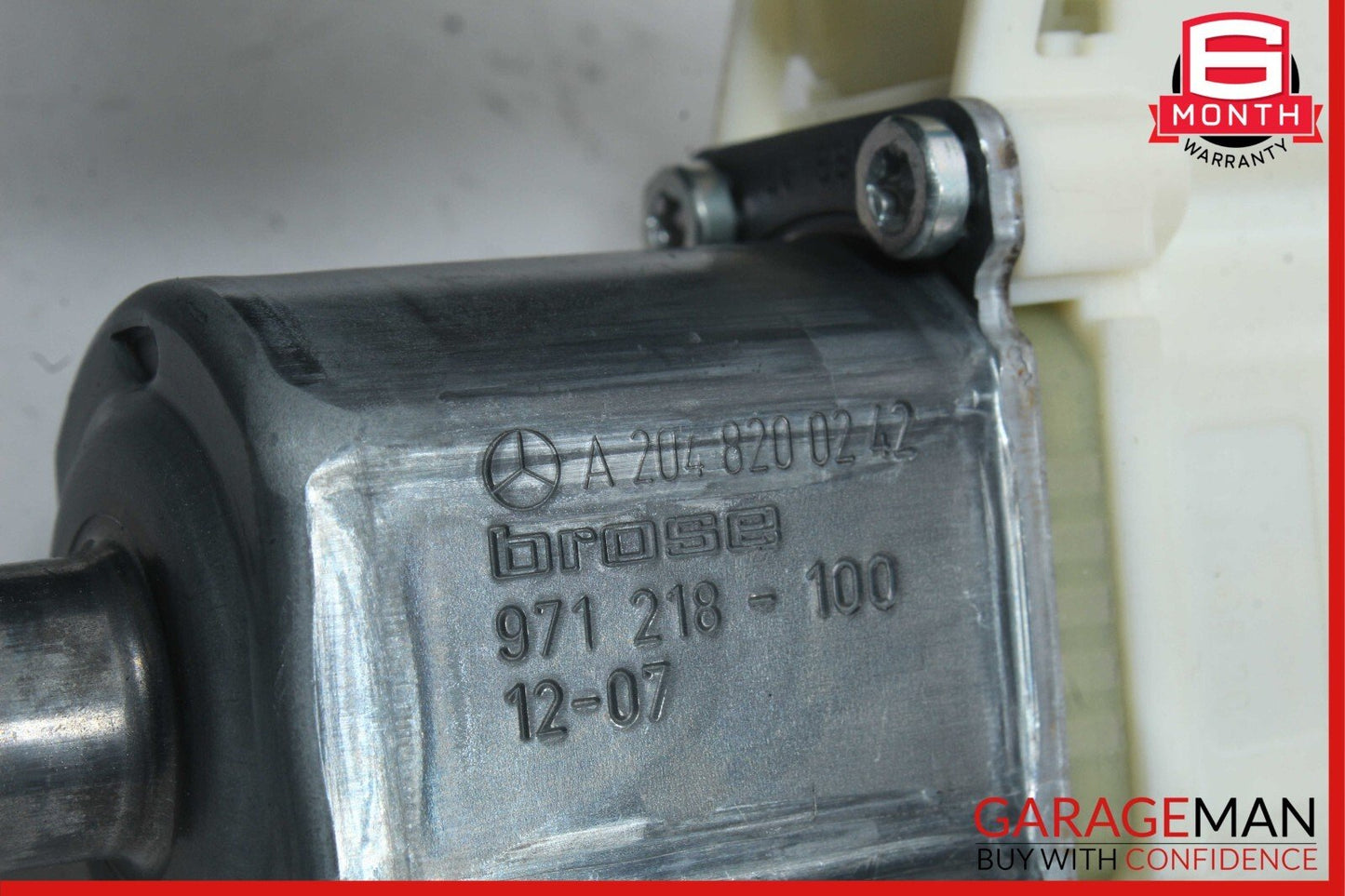 08-16 Mercedes W204 C250 Front Right Side Door Window Regulator Motor Unit OEM