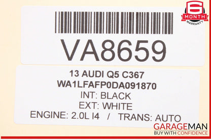 09-18 Audi Q5 S6 SQ5 Rear Left Driver Side Window Regulator Motor 8K0959811A OEM