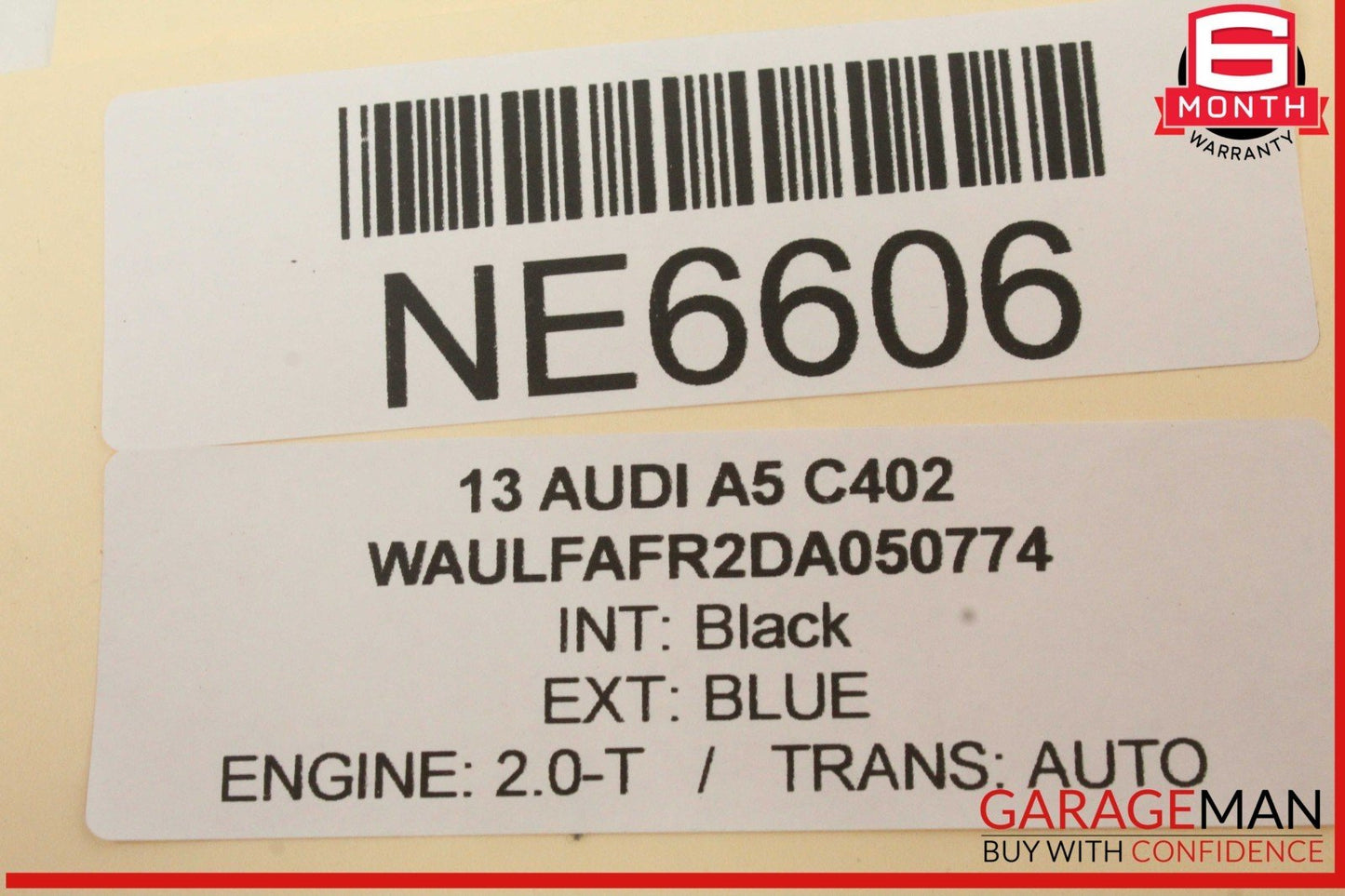 12-17 Audi A5 Left Front Driver Side Door Control Module 8T0959793P OEM