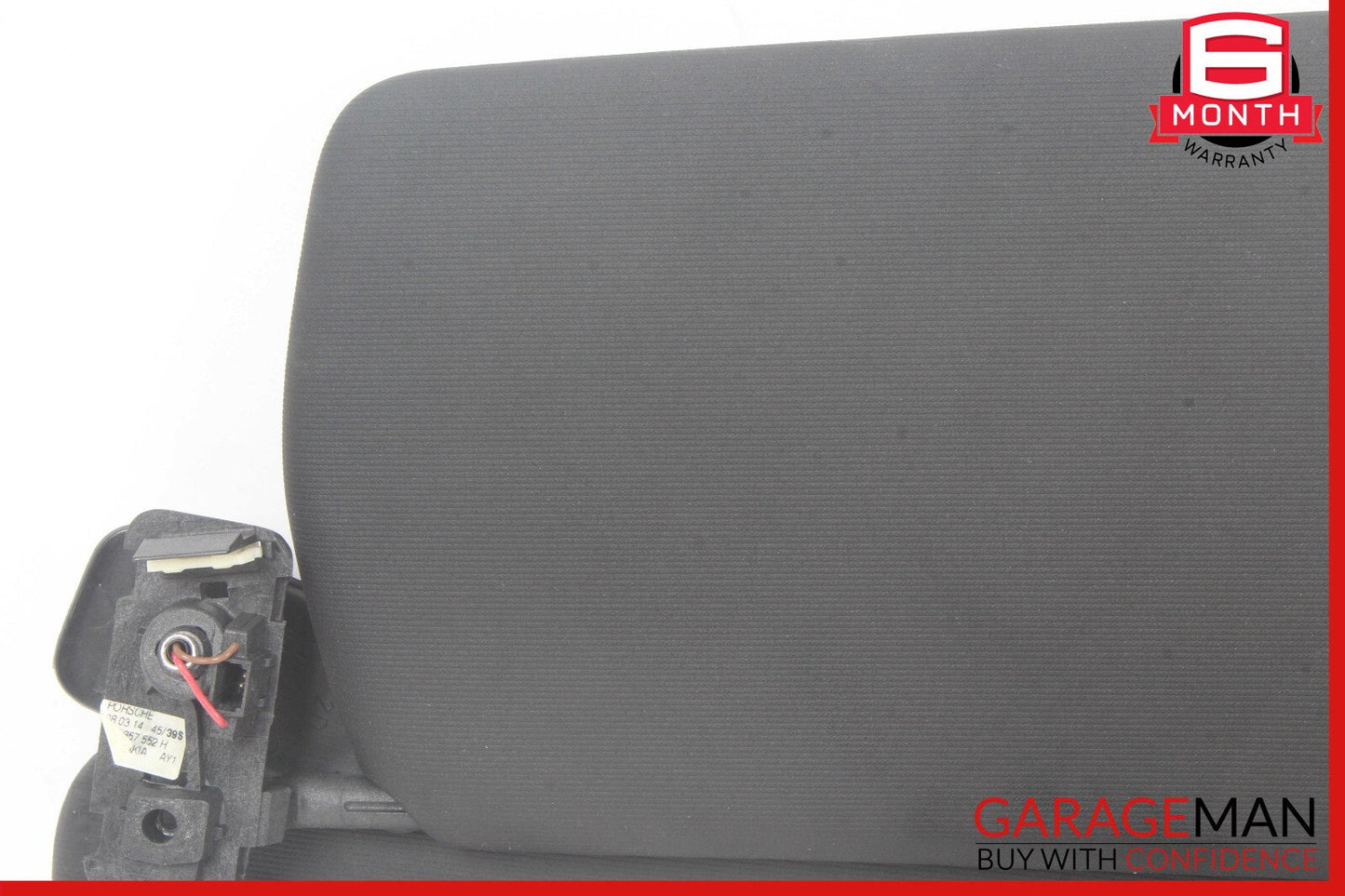11-14 Porsche Cayenne 958 Sun Visor Sunvisor Front Right Side Black OEM