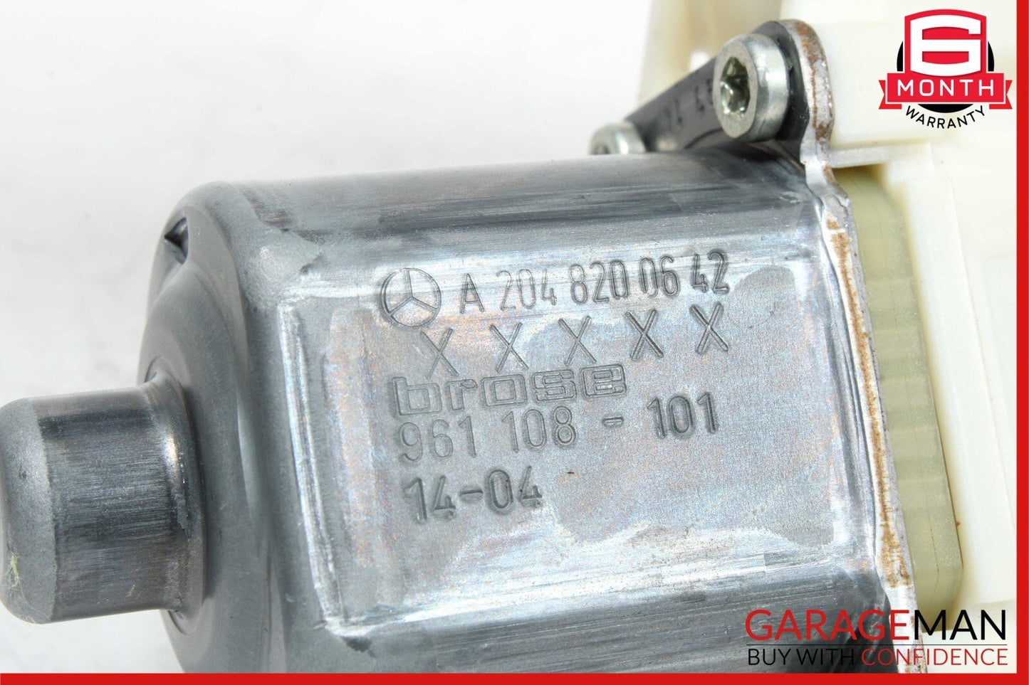 08-16 Mercedes W204 C300 C250 Rear Right Side Door Window Regulator Motor Unit