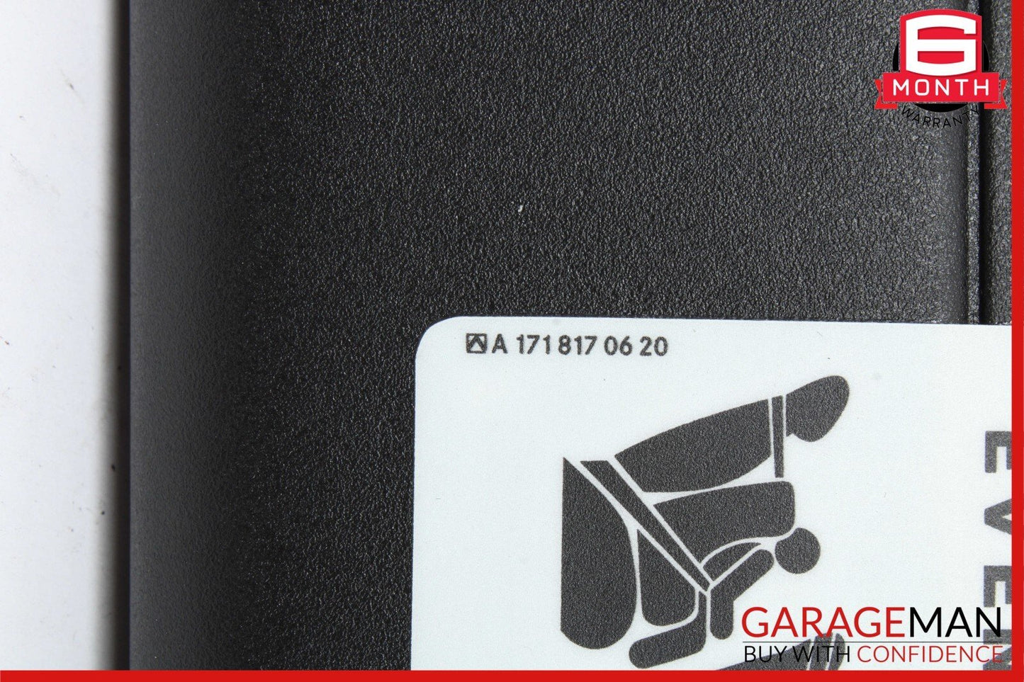 05-11 Mercedes R171 SLK300 Front Right Side Sun Visor Sunvisor Shade Black OEM
