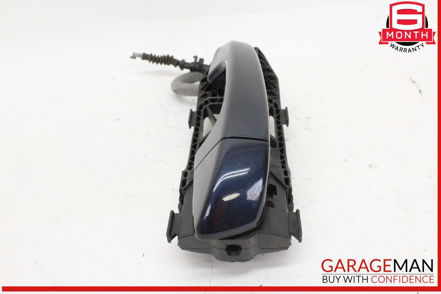 11-18 Porsche Cayenne 958 Right Passenger Side Exterior Door Handle Blue OEM