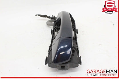11-18 Porsche Cayenne 958 Right Passenger Side Exterior Door Handle Blue OEM