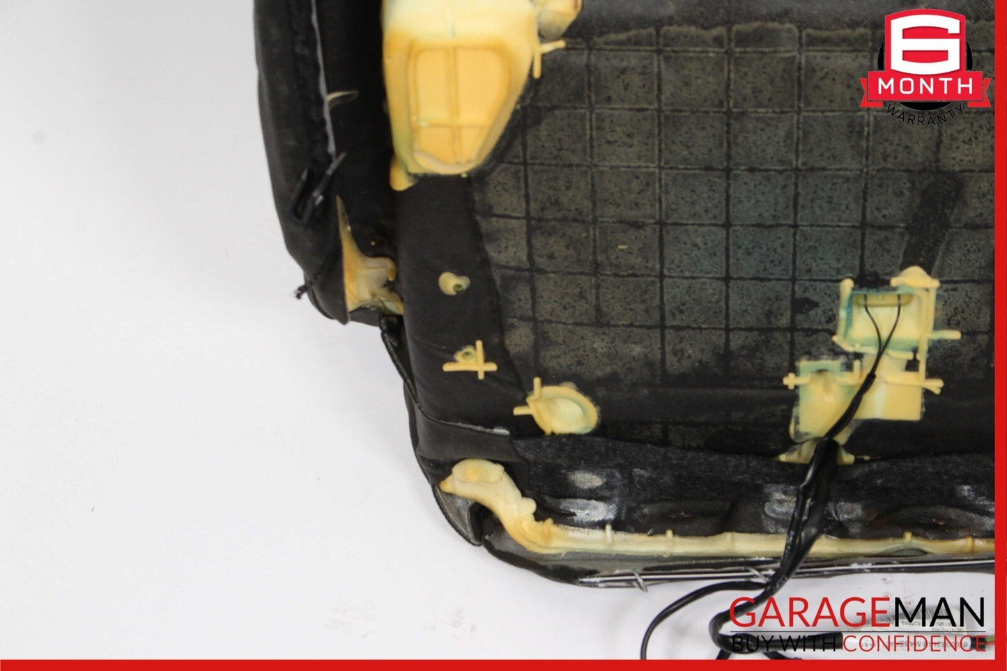 14-17 Maserati Ghibli Front Right Passenger Side Lower Bottom Seat Cushion Black