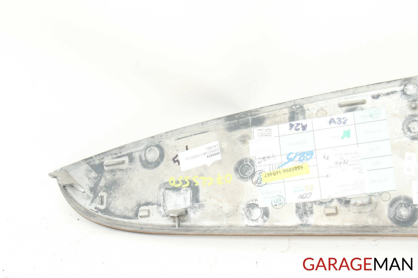 06-11 Mercedes W219 CLS550 Center Dash Climate Control Trim Bezel Panel Assembly