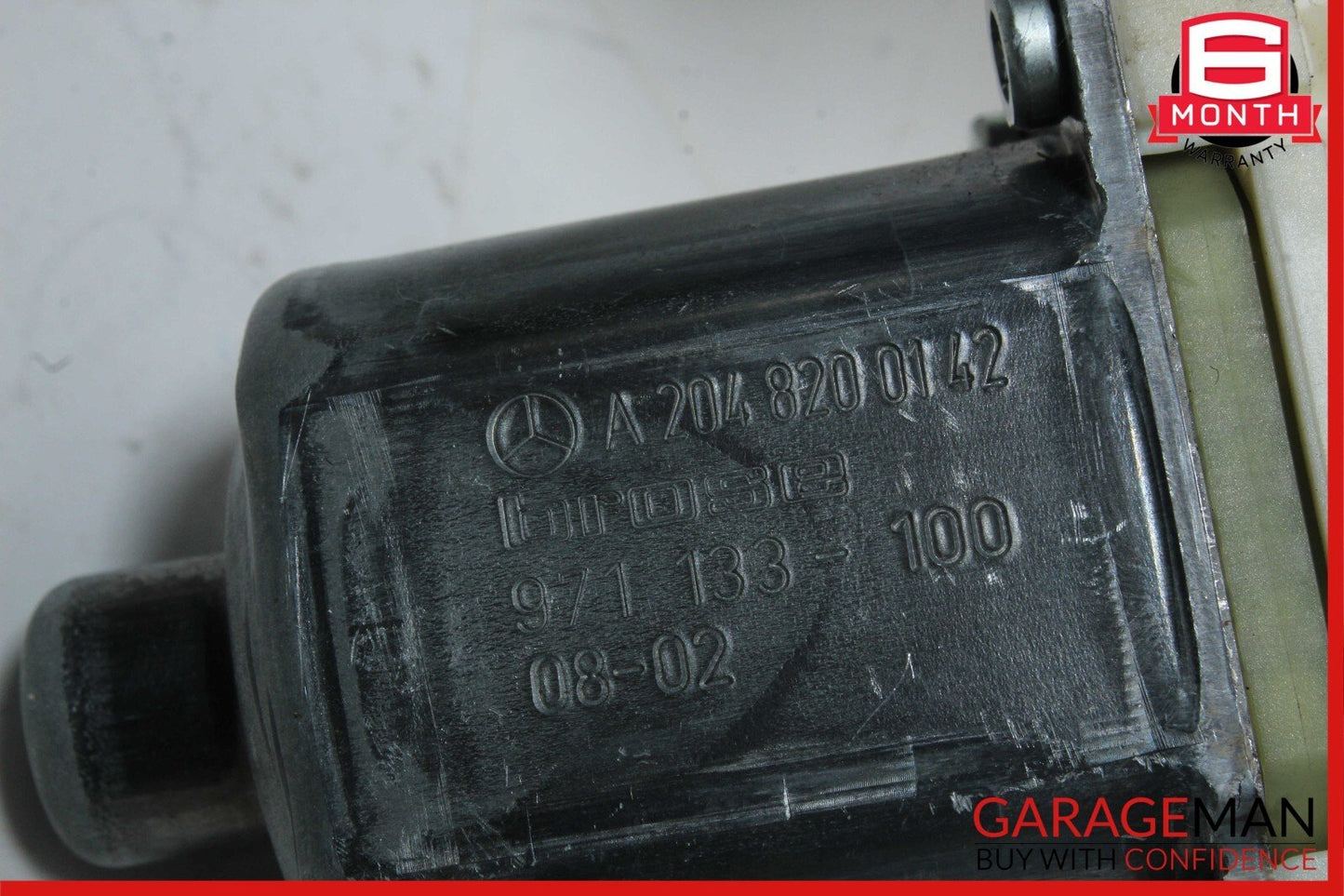 08-14 Mercedes W204 C350 GLK350 E350 Front Left Door Window Regulator Motor OEM