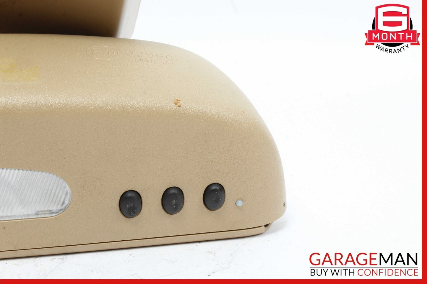 07-09 Mercedes W221 S550 S600 Front Top Upper Rear View Mirror Brown OEM