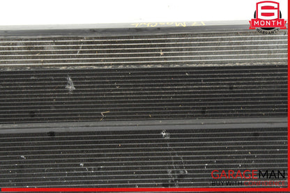 14-22 Maserati Ghibli Quattroporte Water Cooling Radiator A/C Condenser OEM