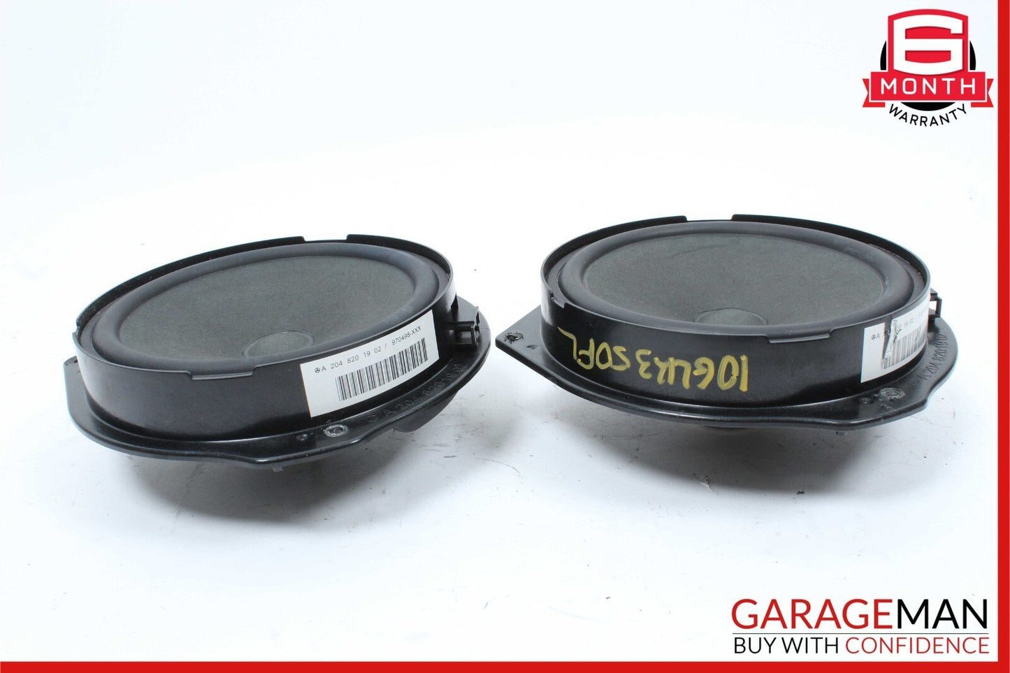 08-15 Mercedes X204 GL350 Front Right & Left Side Door Sound Speaker Set of 2 Pc