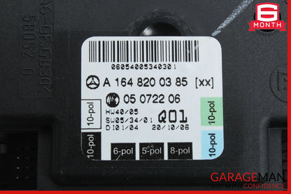 06-13 Mercedes W164 ML350 GL450 Front Left Driver Side Door Control Module OEM
