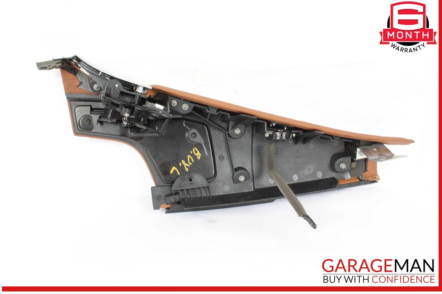07-11 Bentley Continental GTC Rear Left Side Interior Quarter Trim Hinge OEM