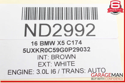 14-18 BMW X5 Engine Spark Plug Insert Bracket 760510403 OEM
