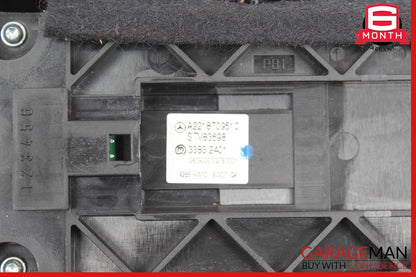 10-13 Mercedes W221 S400 S550 Rear Left Side Window Control Switch Black OEM